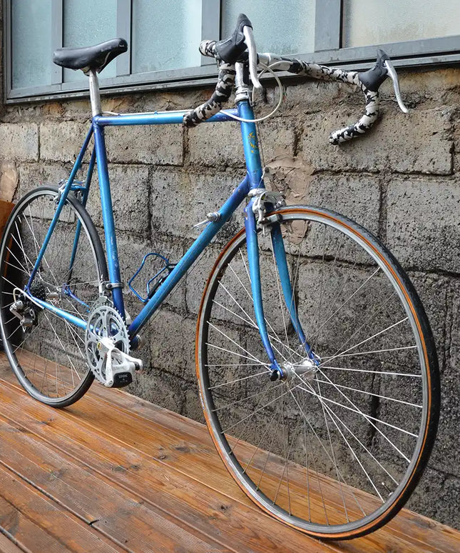 Vélo de course vintage Bleu bi-ton - Taille XL