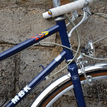 Vélo vintage MBK mixte bleu - Taille S/M