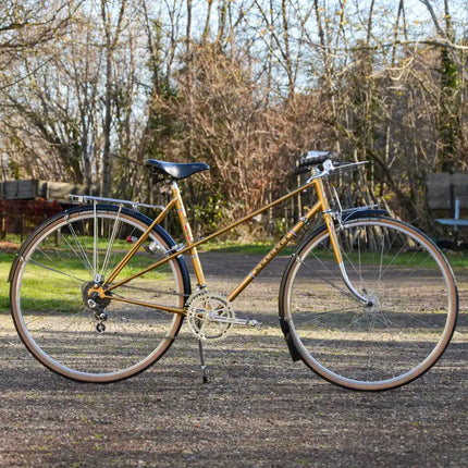 Vélo Vintage Peugeot mixte doré - Taille S/M