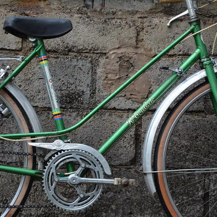 Vélo vintage Femme/Mixte vert - Taille S/M