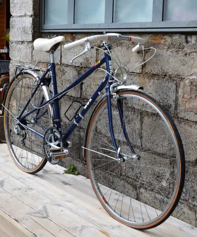 Vélo vintage MBK mixte bleu - Taille S/M