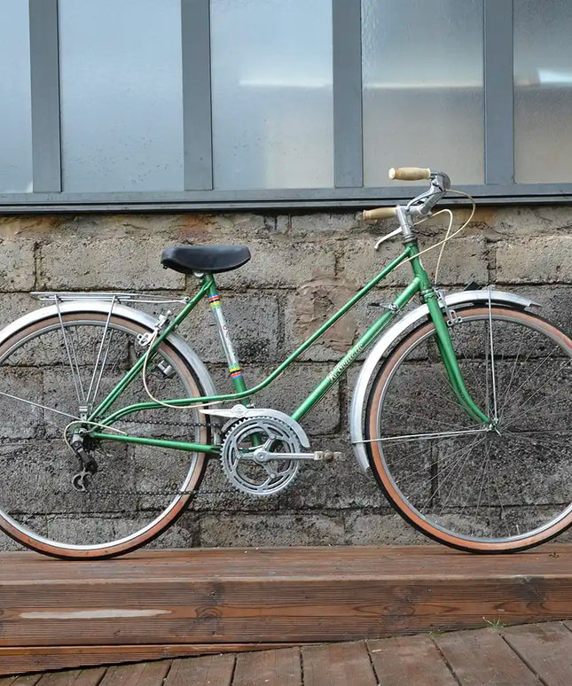 Vélo vintage Femme/Mixte vert - Taille S/M