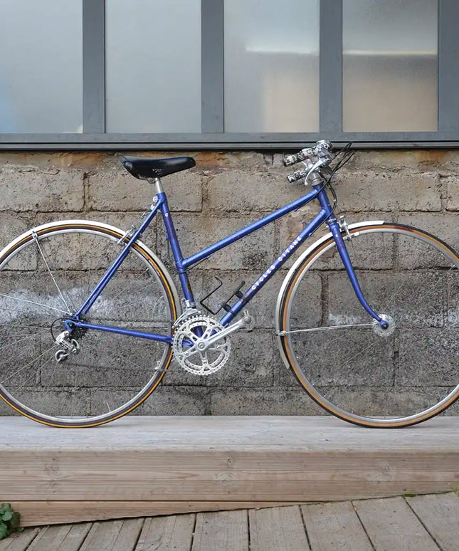 Velo de course vintage femme Gitane bleu - Taille XS/S