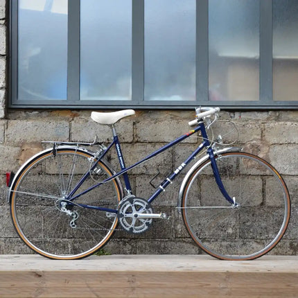 Vélo vintage MBK mixte bleu - Taille S/M