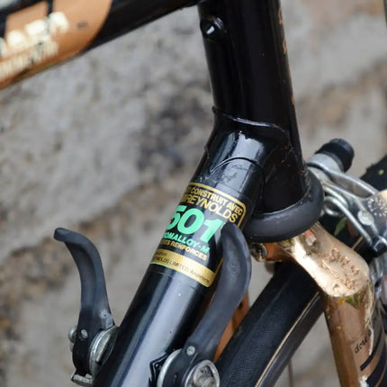 Vélo de course Vintage Peugeot noir - Taille M/L