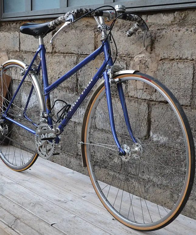 Velo de course vintage femme Gitane bleu - Taille XS/S