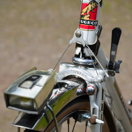 Velo Vintage Demi-course Peugeot blanc - Taille L
