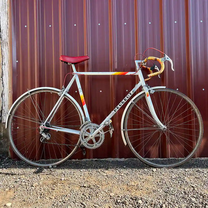 Vélo demi-course vintage Peugeot blanc - Taille M/L