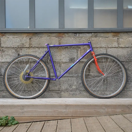 VTT vintage MBK violet - Taille L/XL