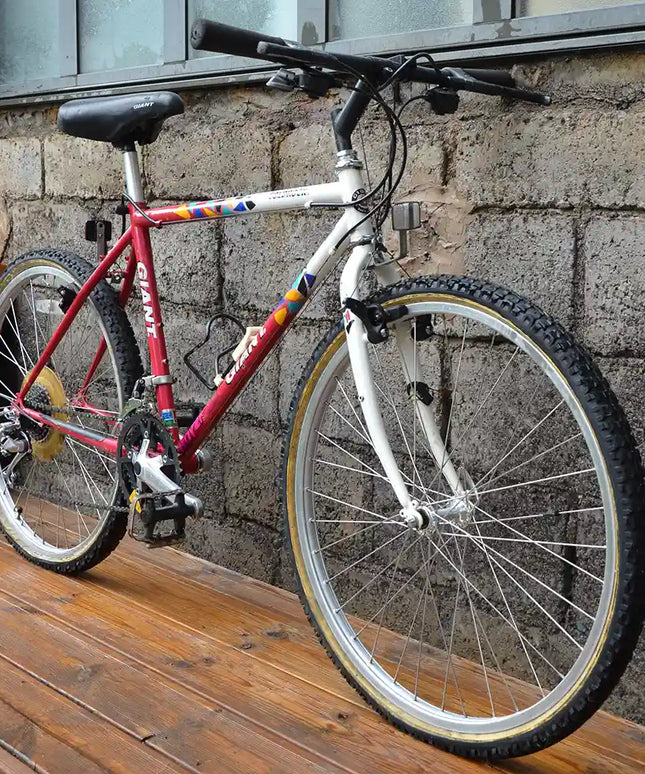 VTT vintage Giant Mulitcol - Taille S/M